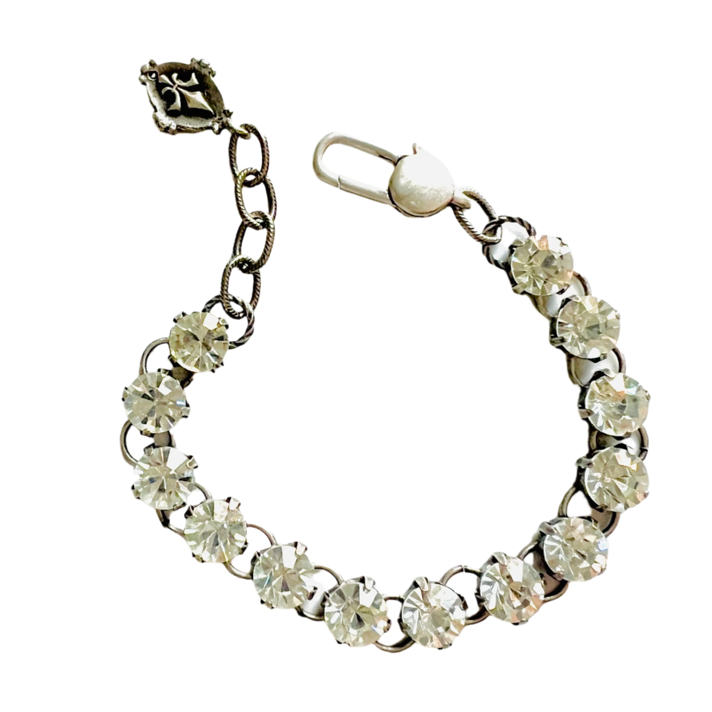 Mimi Swarovski Crystal Bracelet in Silver or Gold