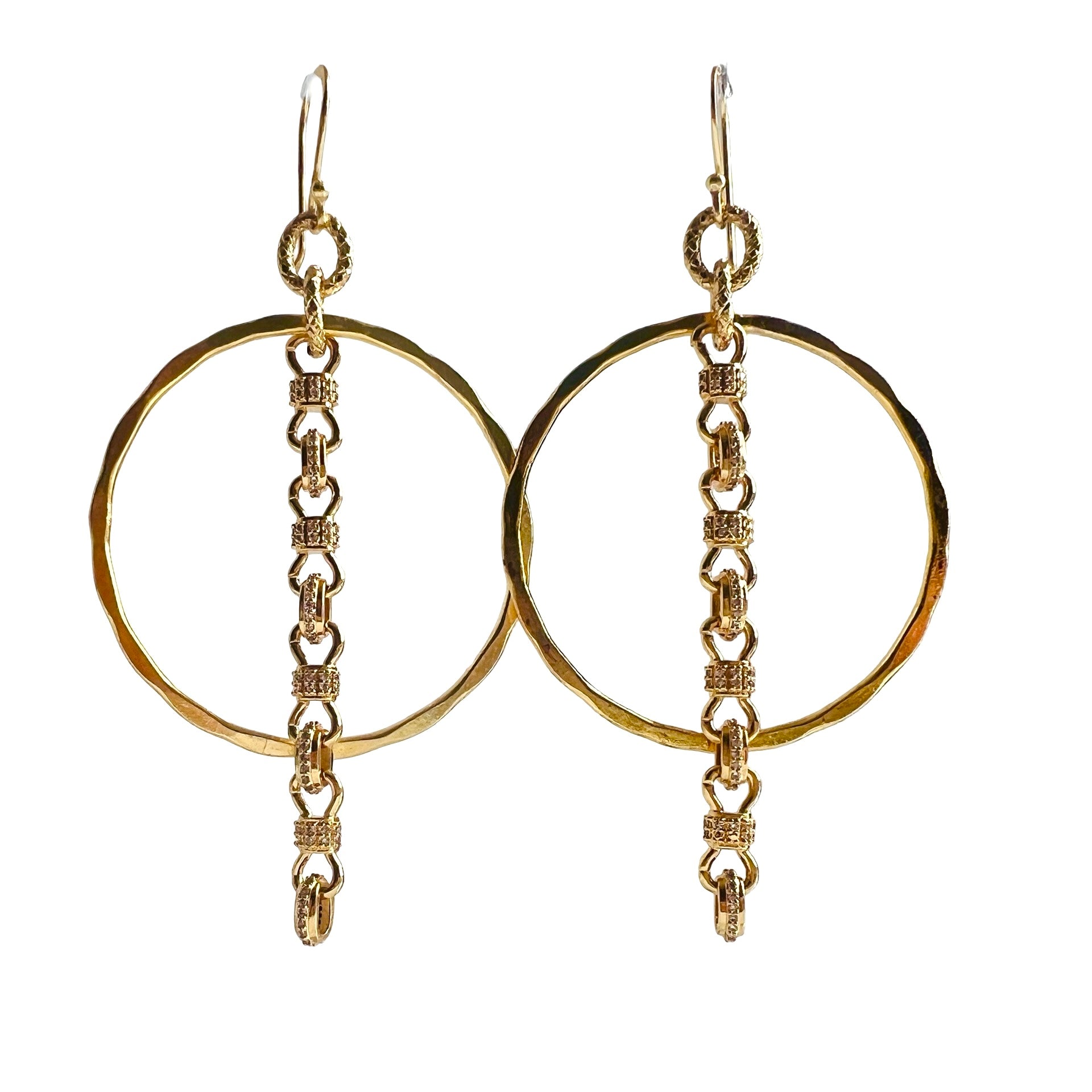Brooklyn Gold Hoop Earrings