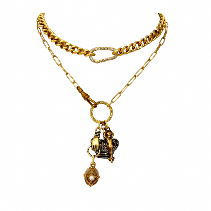 La Couronne Vintage Charm Necklace