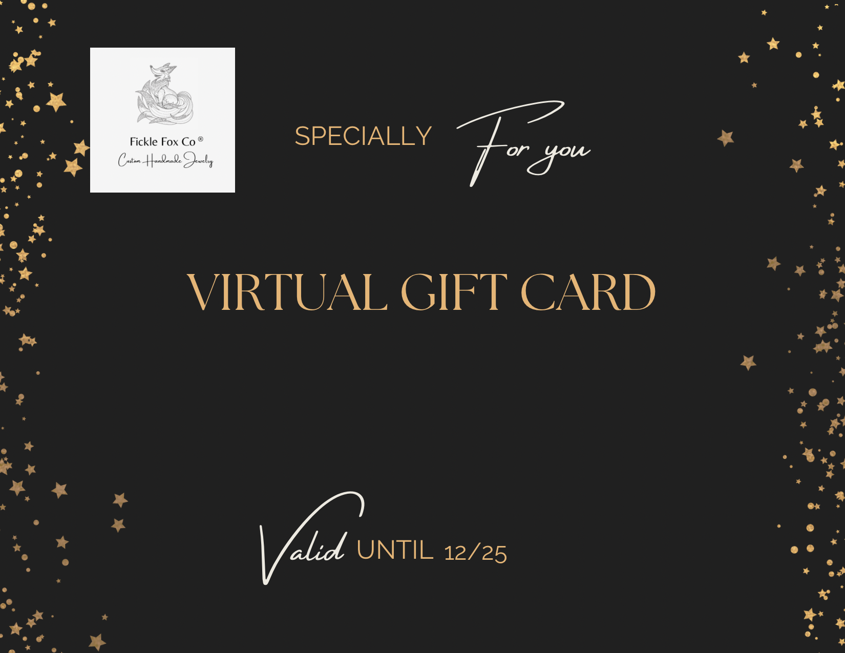 Fickle Fox Co Virtual Gift Card