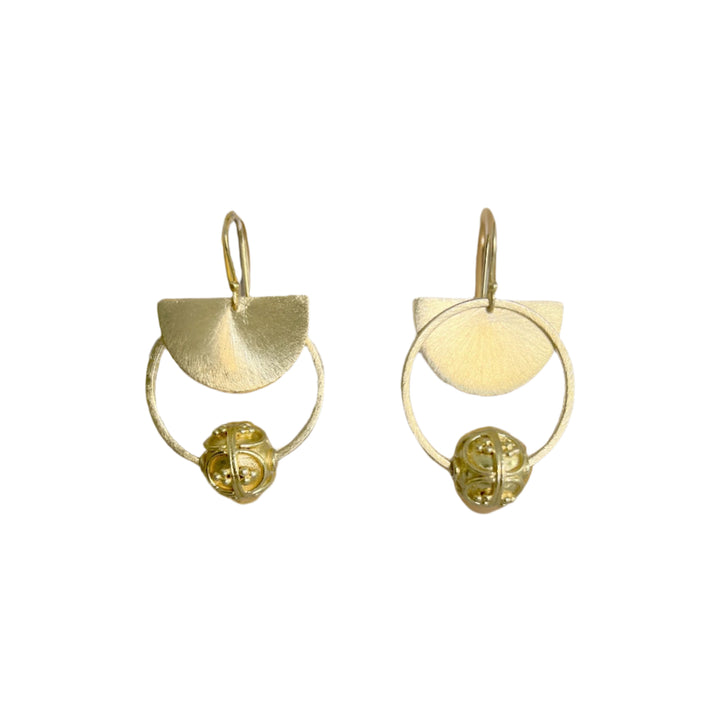 Babylon Gold Statement Earrings