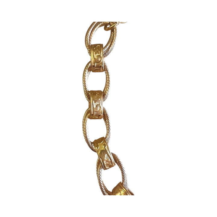 Phoenix Gold Oval Link Chain Necklace