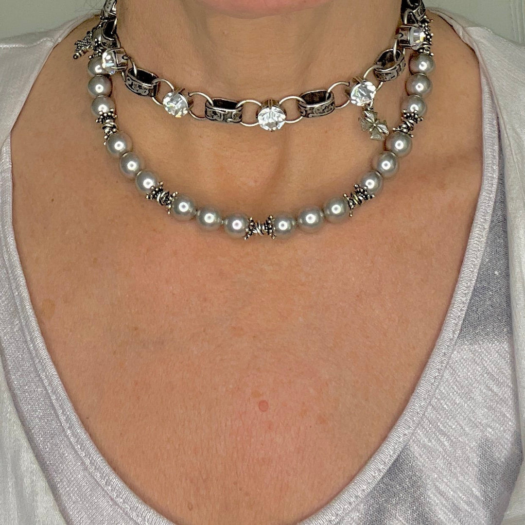 Harlow Swarovski Crystal Choker Necklace