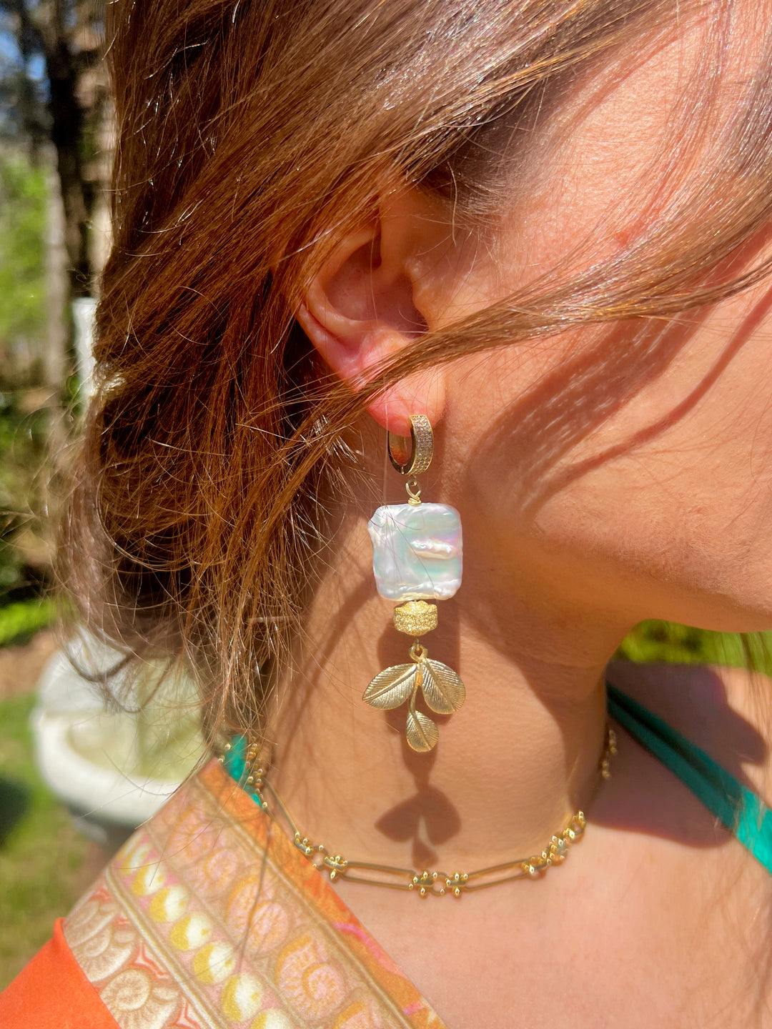 Papillon Fresh Water Pearl Earrings