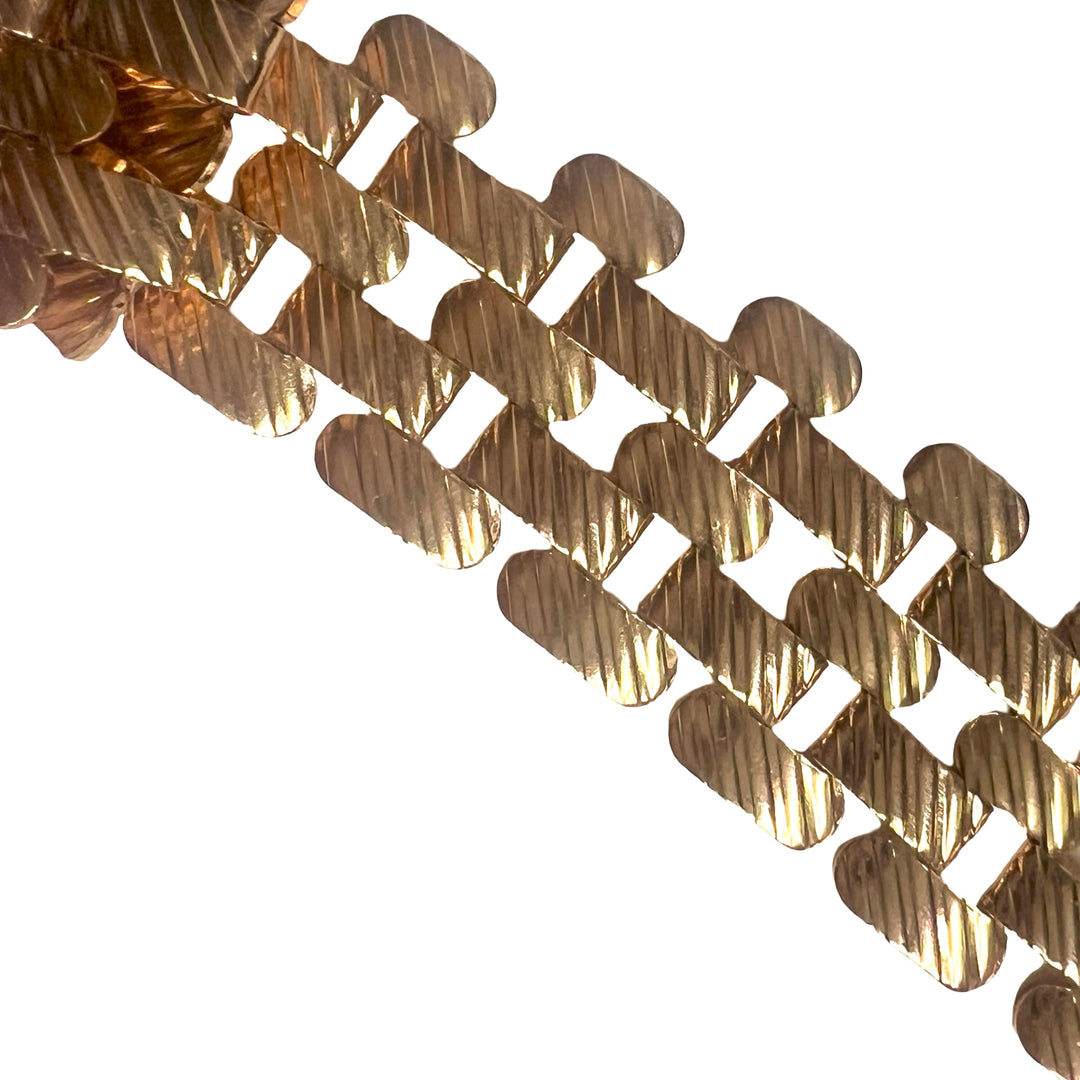 Nadia Gold Multi Link Statement Choker Necklace